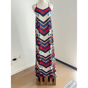 Mara Hoffman Maxi Dress Psychedelic Size Small